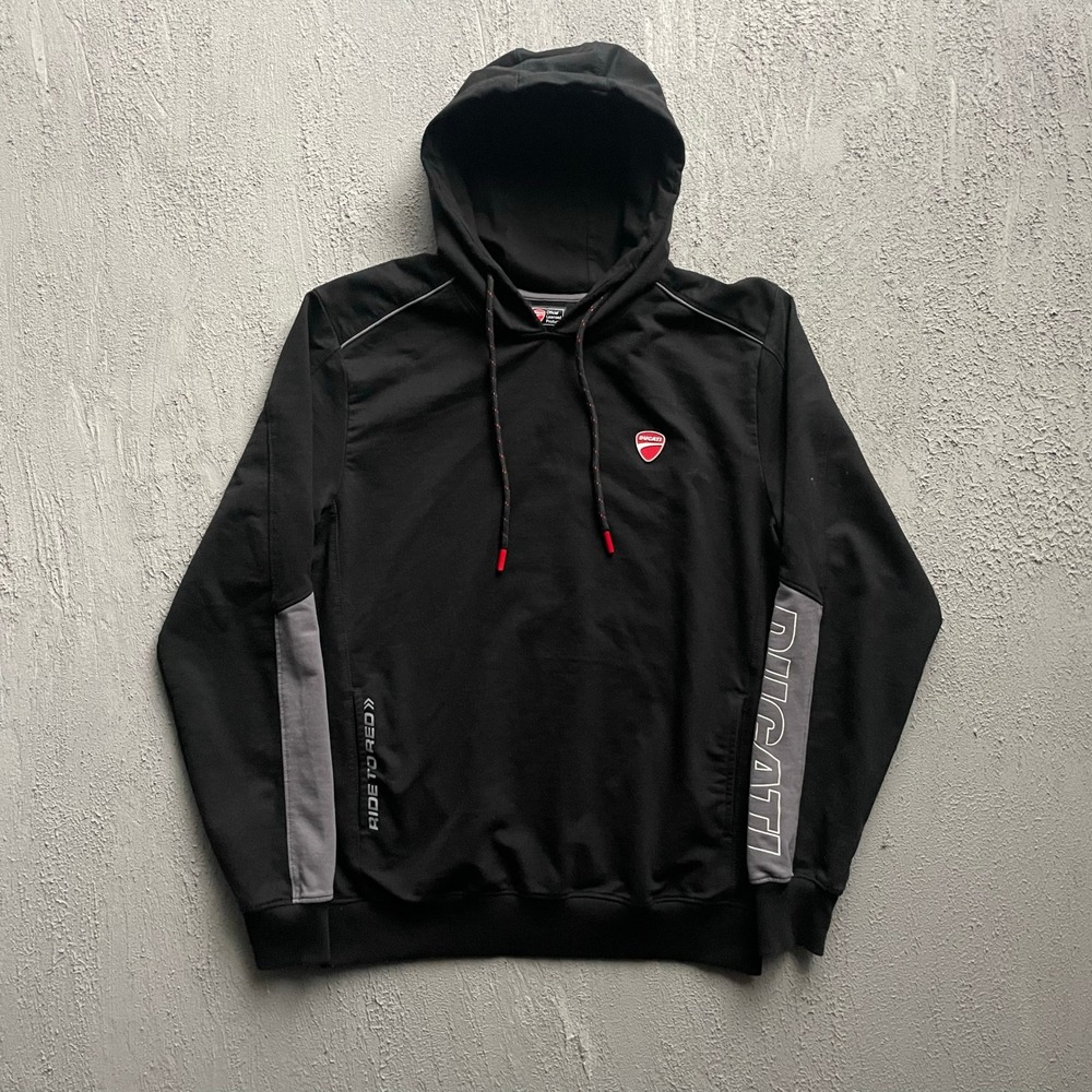 Ducati Born To Ride Graphic Hoodie Men medium Black